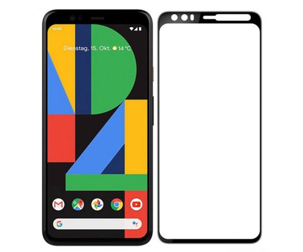 Защитное стекло Full Screen Tempered Glass для Google Pixel 4 Black - фото 1