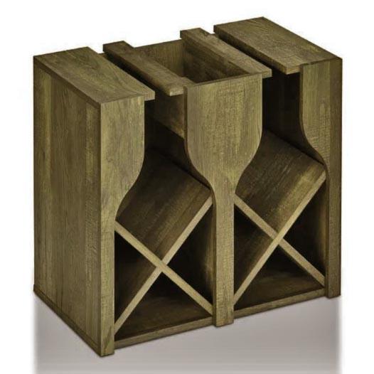 Полка для вина настольная Гамхед Мускат (Впс-003907)