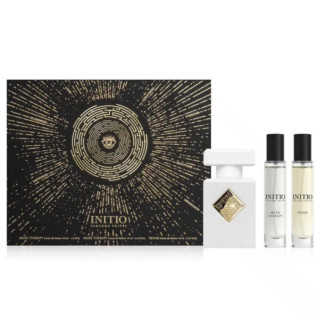 Подарочный набор унисекс Initio Parfums Prives Musk Therapy Extrait 50 мл/мини 10 мл/Rehab Extrait 10 мл (382909)