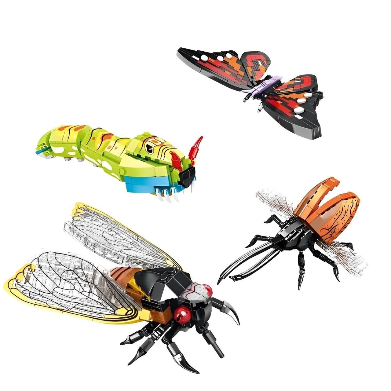 Конструктор детский Насекомые 705 дет. (22773759)