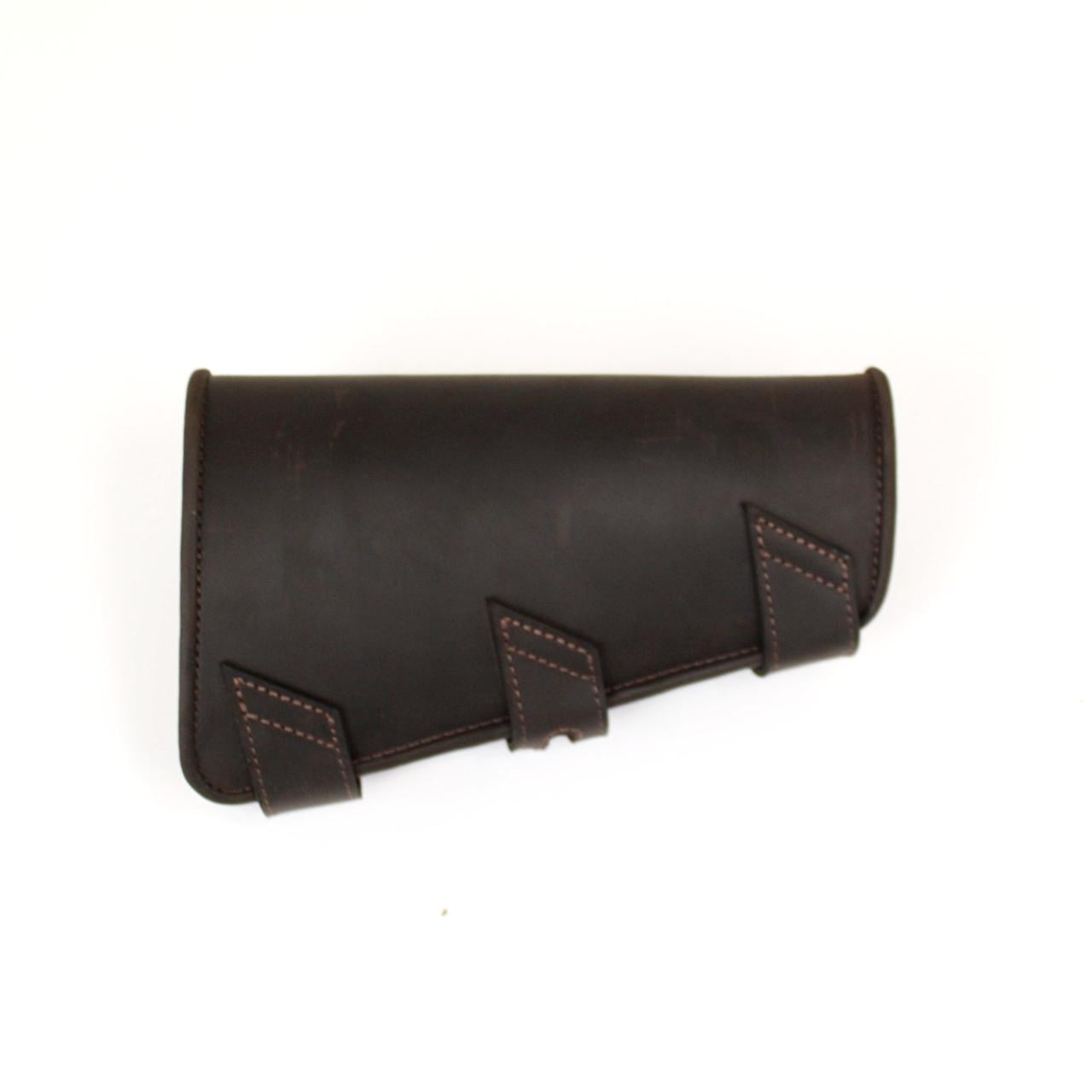 Патронтаж на приклад кожаный под калибр 12 на 6 пуль Коричневый (23818810) - фото 3 Патронтаж на приклад кожаный под калибр 12 на 6 пуль Коричневый (23818810) - фото 3