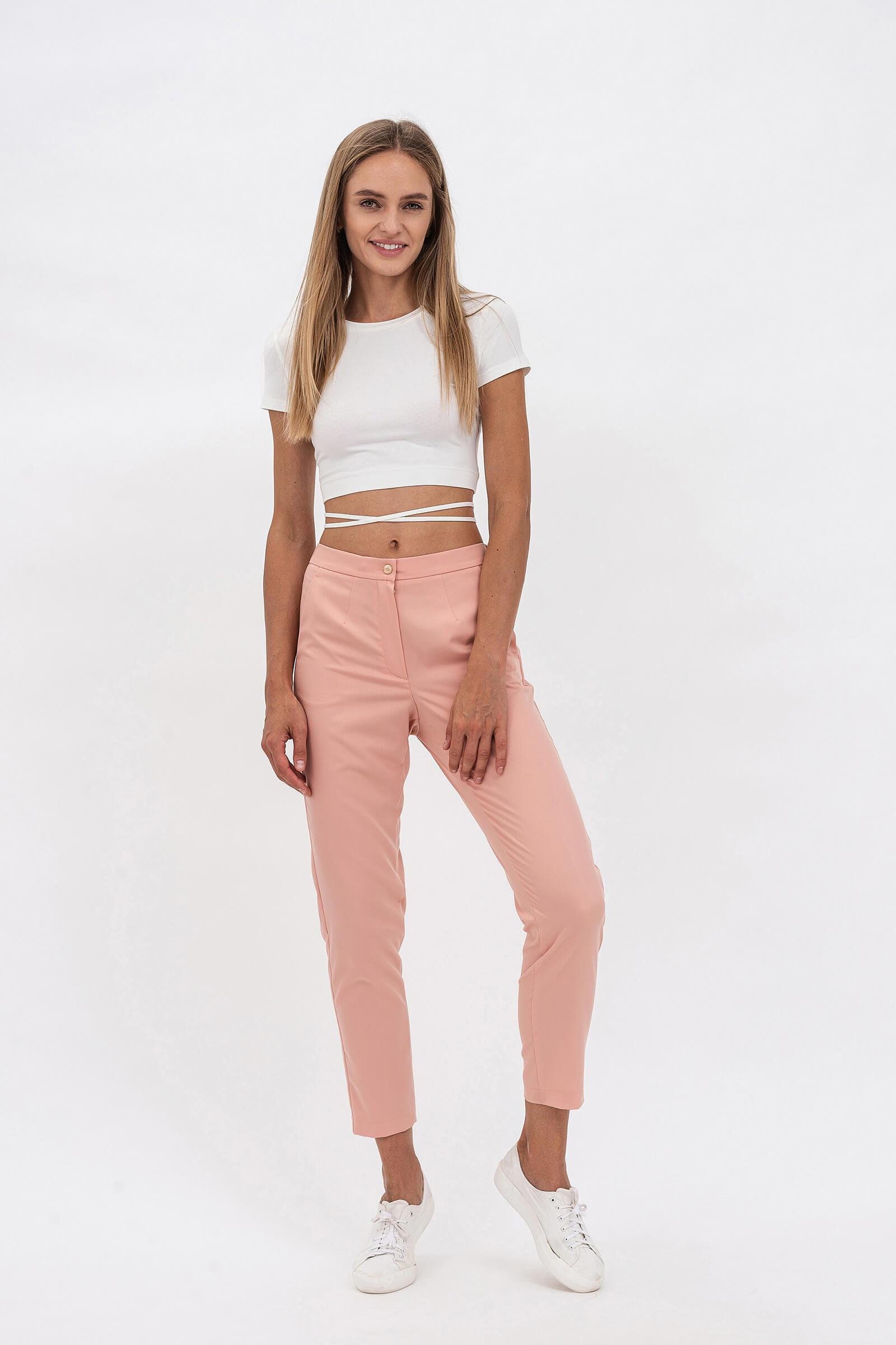 Брюки Lesia Рітон р. 42 Пудровий (122340000)