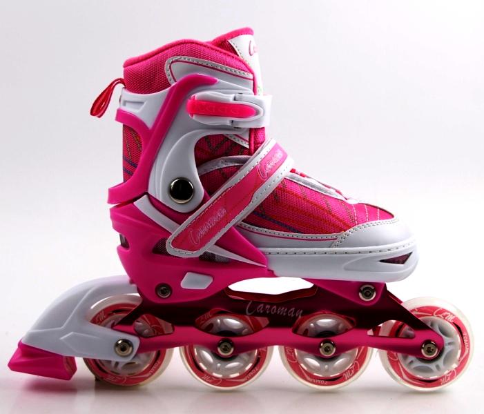Ролики Caroman Sport р. 36-39 Pink