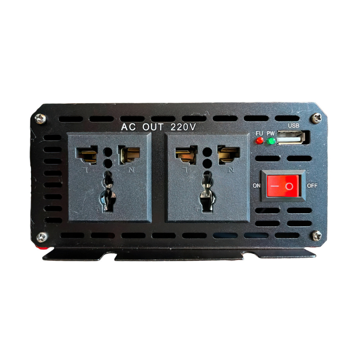 Інвертор автомобільний Digital Power Inverter 3000W 12V-220V (UN-3059) - фото 2