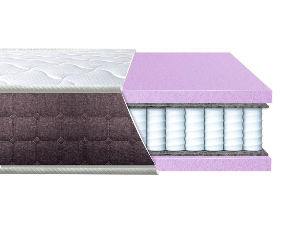 Матрас ортопедический Eurosleep BRAVE Spring Foam жаккард 120x190 см (1677857121)