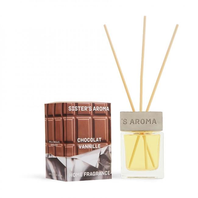 Аромат для дома SISTERS AROMA Ваниль и молочный шоколад 110 мл (4820227785407)