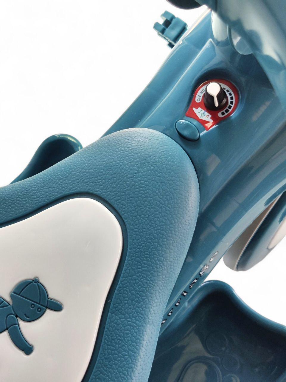 Детский велосипед с родительской ручкой и козырьком Xilelong XLT618-2 трехколесный до 60 кг Мятный (XLT618-2r-s3) - фото 5 Детский велосипед с родительской ручкой и козырьком Xilelong XLT618-2 трехколесный до 60 кг Мятный (XLT618-2r-s3) - фото 5