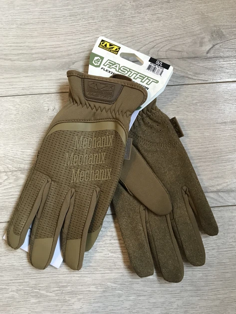 Тактические перчатки Mechanix Wear Tactical FastFit L Coyote