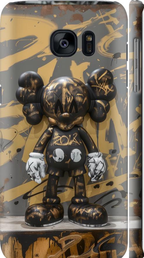 Чехол на Samsung Galaxy S7 Edge G935F Bronze kaws (6097m-257-42517)