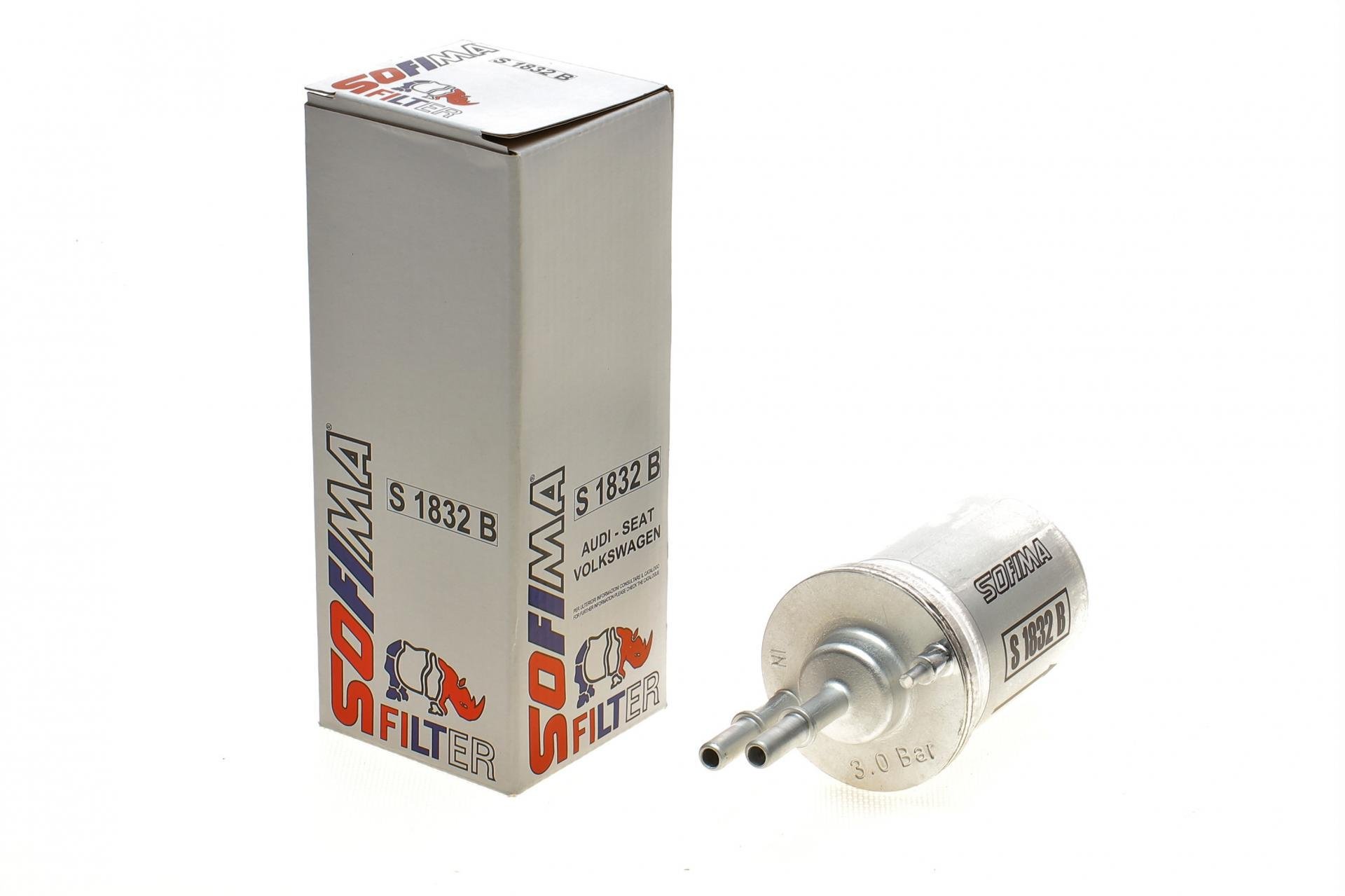 Фільтр паливний SOFIMA Skoda Fabia/VW Polo 1,2/1,4 01- OE line- (S 1832 B)
