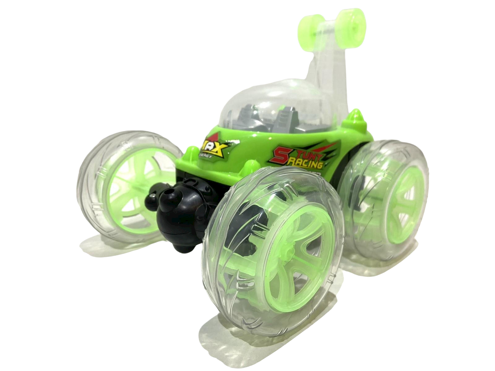 Машинка перевертыш Bambi на радиоуправлении со световыми и звуковыми эффектами Салатовый (beb36691)