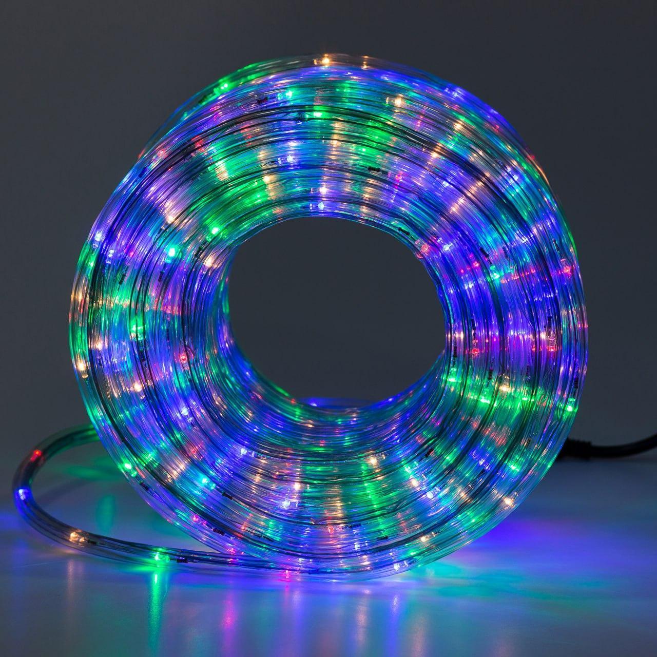 Гирлянда-лента уличная светодиодная дюралайт 480 LED 16 м Разноцветный (1958948578)