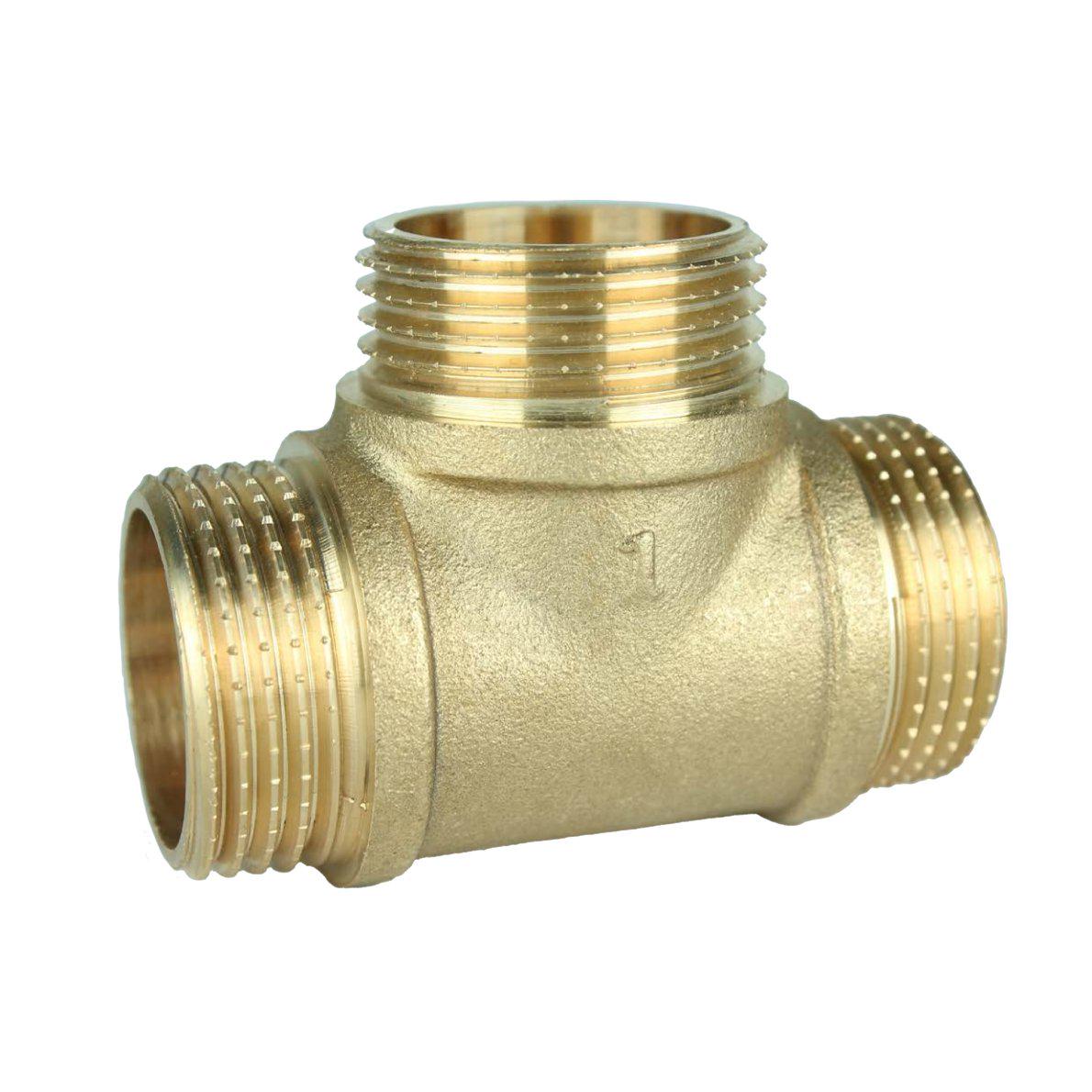 Тройник VA 000027603 латунь наружная 1" (195964) Тройник VA 000027603 латунь наружная 1" (195964)