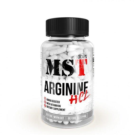 Аргінін для спорту MST Nutrition L-Arginine 1000 мг 90 Tabs