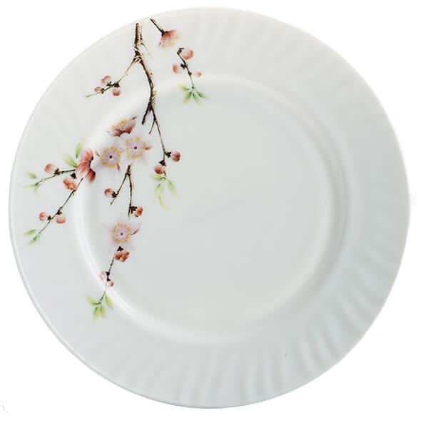 Тарелка Maestro Сакура 25 см Белый (MR-31067-04)