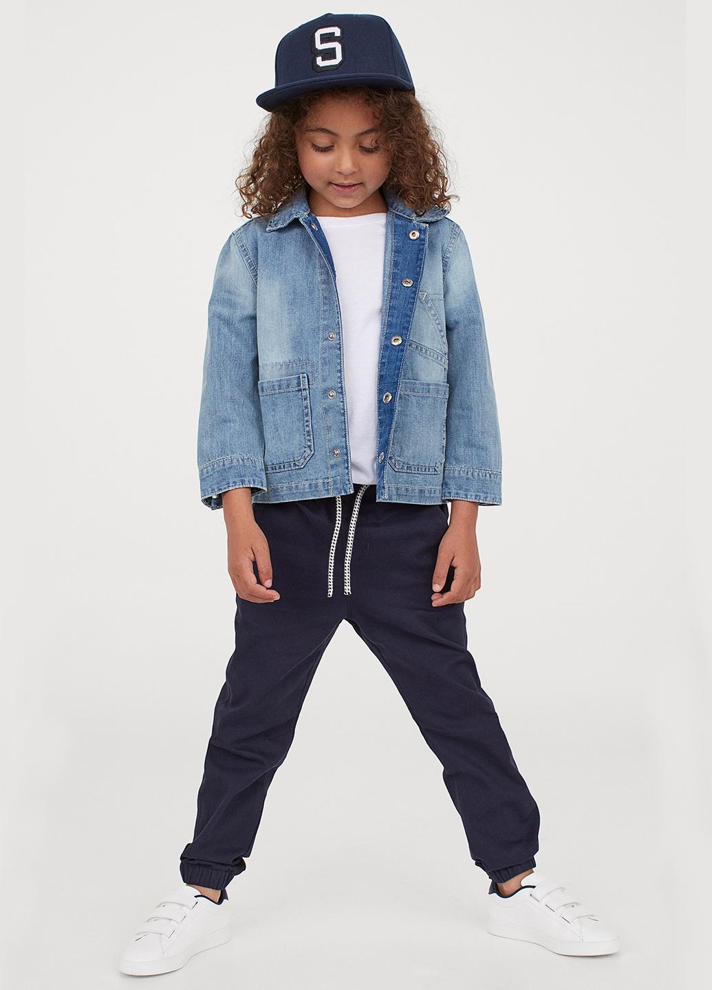 Джогеры H&M 92 см Темно-синий (869825001b48)