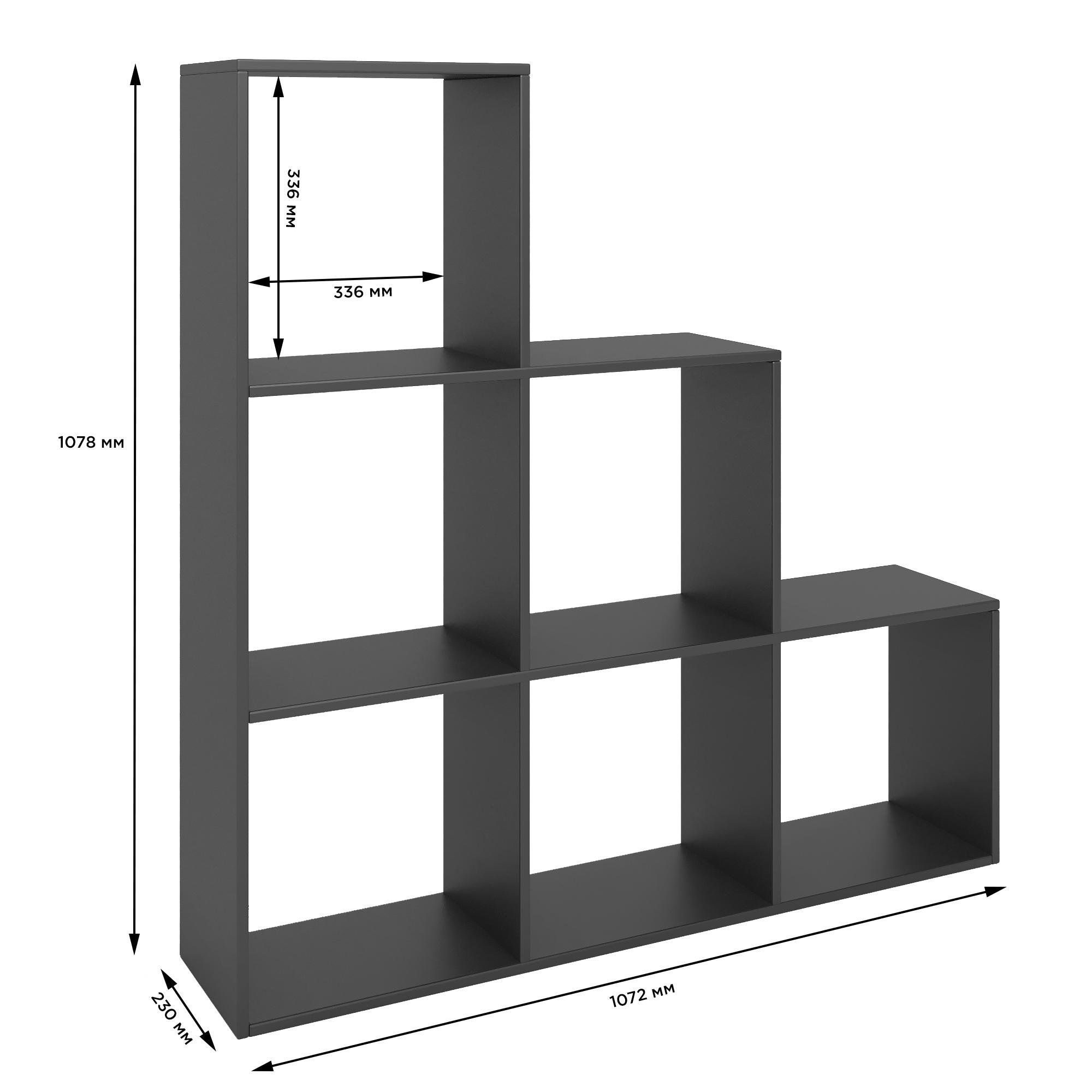 Стеллаж Джеко 1072 Дуб сонома (26638379) - фото 3 Стеллаж Джеко 1072 Дуб сонома (26638379) - фото 3
