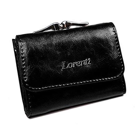 Кошелек женский кожаный LORENTI 55287-BPR-RFID-1325 Black