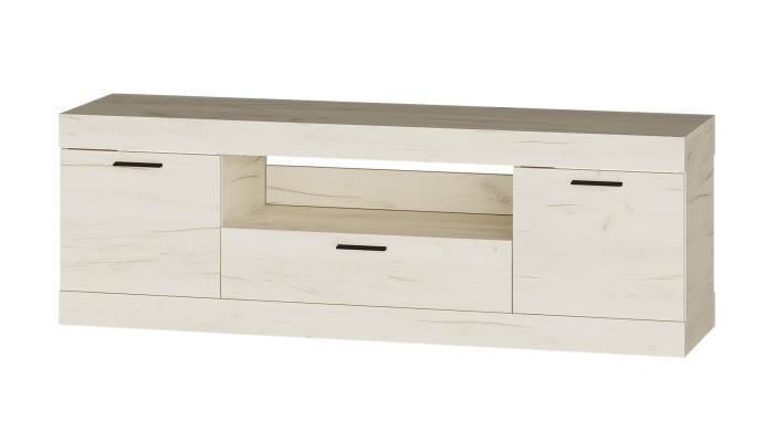 Тумба для ТБ Еверест Соната 1500 150х38х50 см Крафт білий (ЕВ20383)