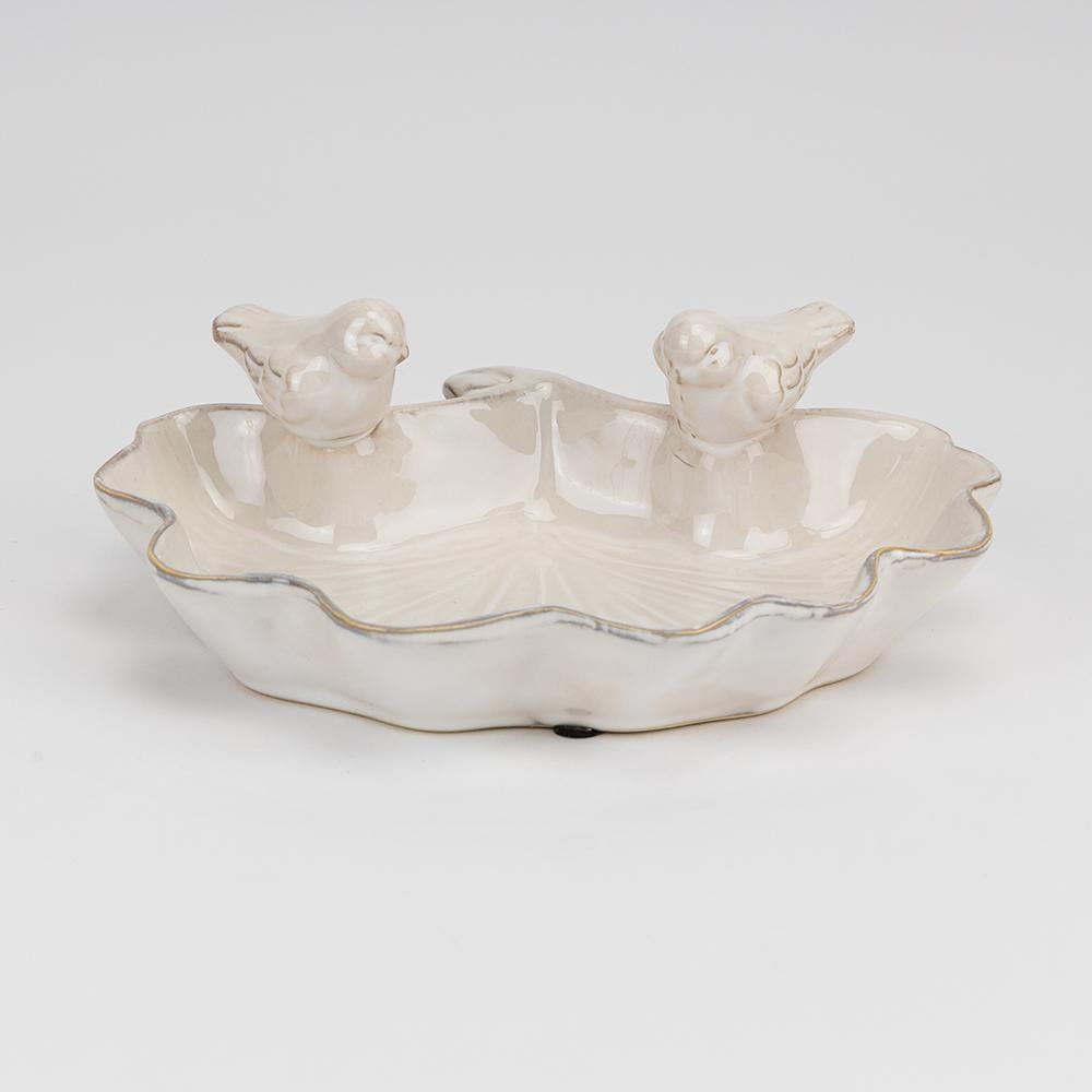 Блюдо керамическое Птички 22 см (4011-011)