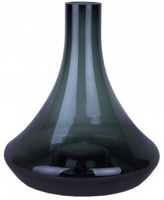 Колба для кальяну під різьблення/під клік Garden чорна 26 см (2250635638)