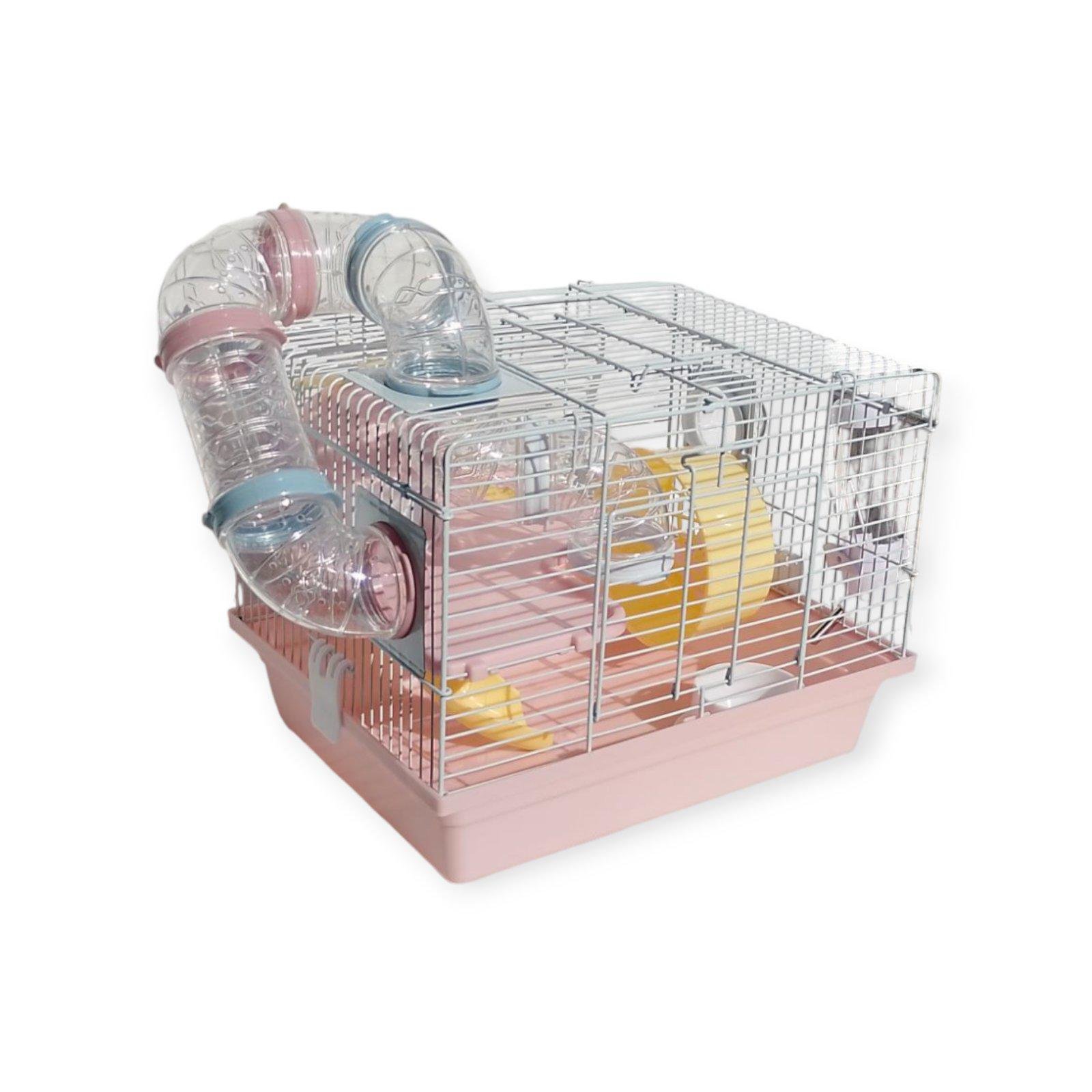 Клетка для грызунов с лабиринтом 3501 Розовый (30060077) - фото 2 Клетка для грызунов с лабиринтом 3501 Розовый (30060077) - фото 2