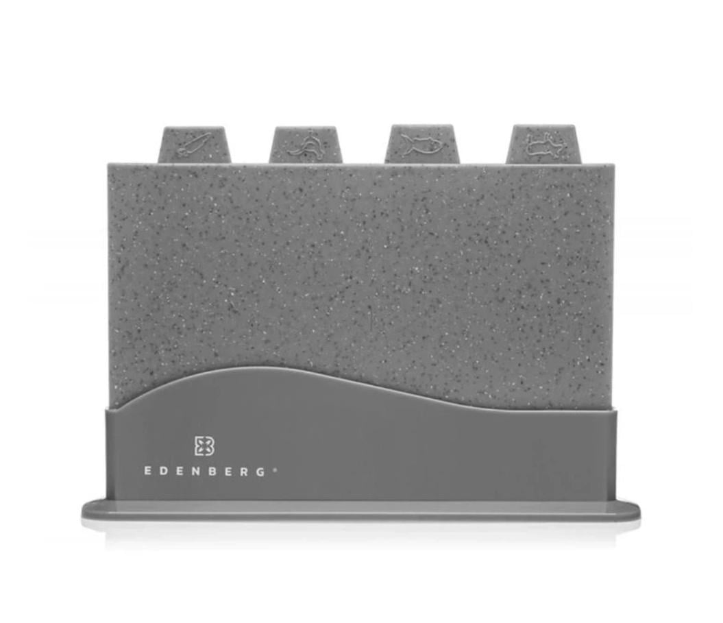 Набор кухонных досок Edenberg EB-11984 4 шт. с подставкой (EB-11984)