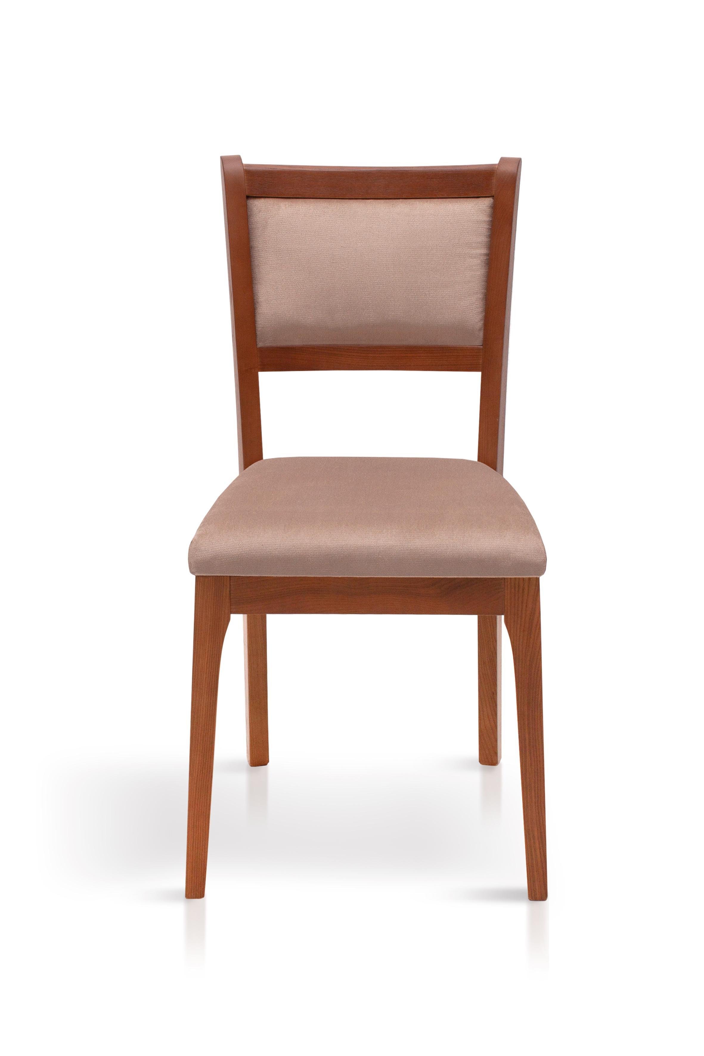 Стілець для кухні та вітальні Палермо Фієста 440х880х440 Горіх/Канна (GAА0049708) - фото 2 Стілець для кухні та вітальні Палермо Фієста 440х880х440 Горіх/Канна (GAА0049708) - фото 2