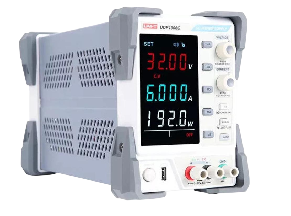 Лабораторный блок питания стабилизированный UNI-T UDP1306C 32V 6A с USB и RS-232 Серый (168-31-174-132)