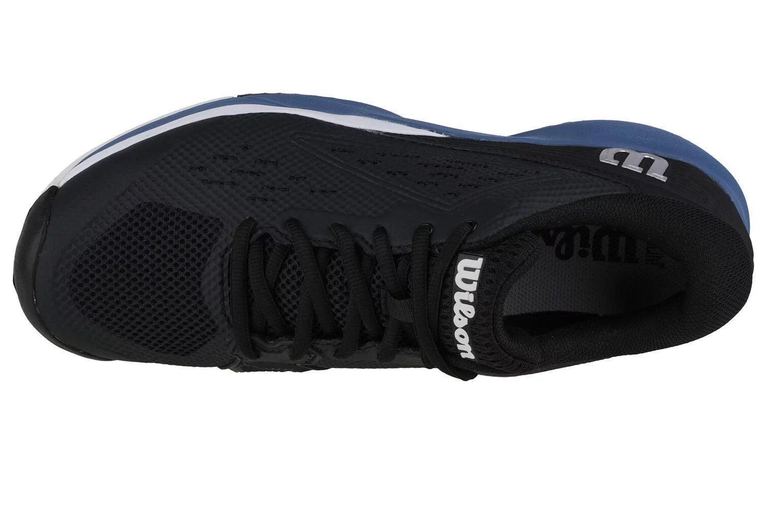 Кроссовки мужские для тенниса Wilson RUSH PRO ACE Bk/China р. 44 Синий (WRS330090 44) - фото 2