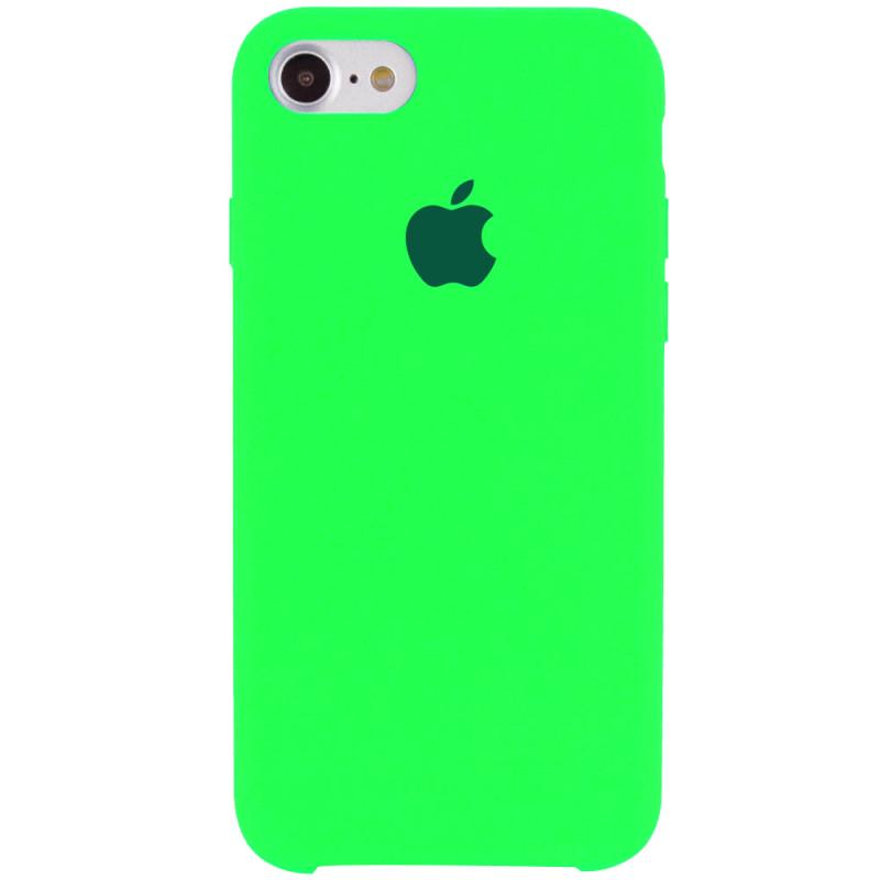 Противоударный Чехол Silicone Case AA для Apple iPhone 7/8 4.7" Салатовый/Neon Green