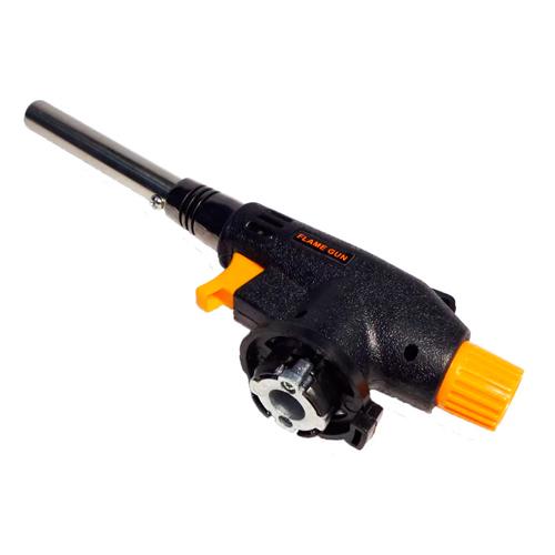 Газовий пальник портативний SV-930 на цанговий балон з п'єзопідпалом Black (877453) - фото 2