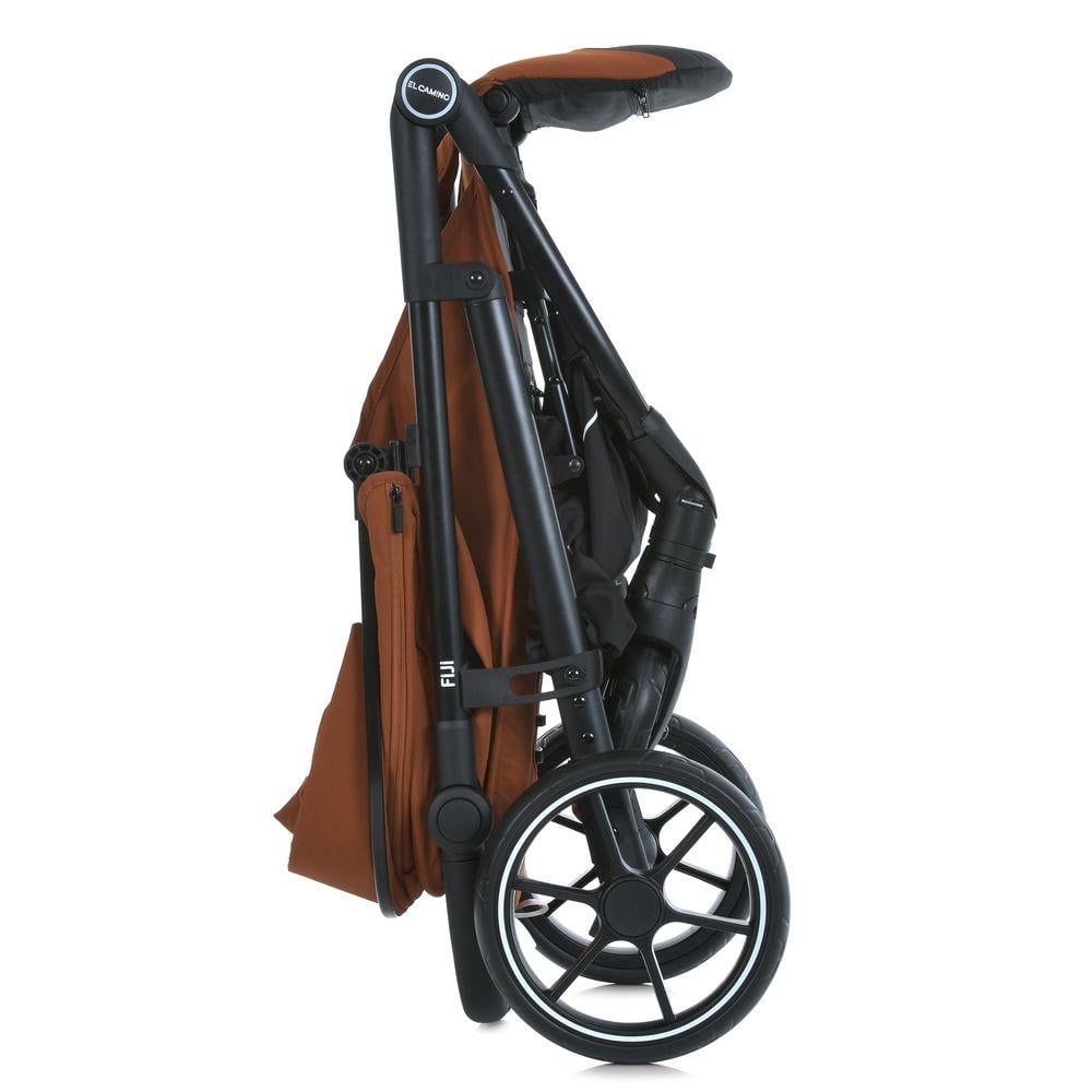 Коляска детская El Camino FIJI Ginger Orange прогулочная с москитной сеткой и чехлом на Оранжевый (ME 1113-2) - фото 5 Коляска детская El Camino FIJI Ginger Orange прогулочная с москитной сеткой и чехлом на Оранжевый (ME 1113-2) - фото 5