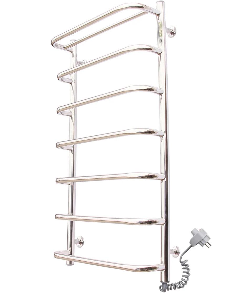 Полотенцесушитель электрический KOSSER Скоба ER 7 секций с полкой 900х500 мм