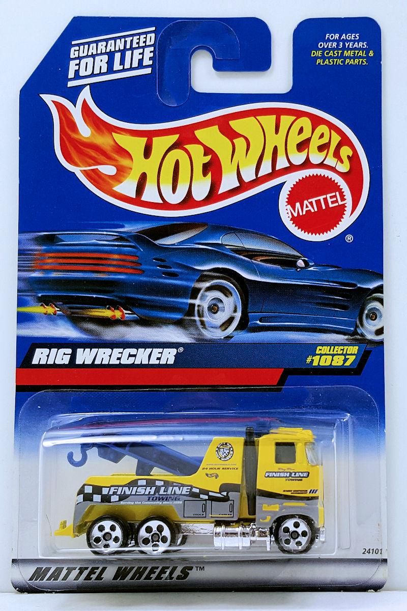 Игрушечная машинка Hot Wheels Rig Wrecker Ford CL9000 1999 №1087 (24101)