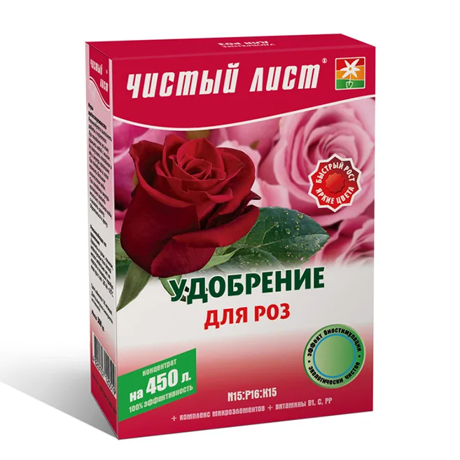Удобрение Florа Чистый лист Роза 300 г (1900)