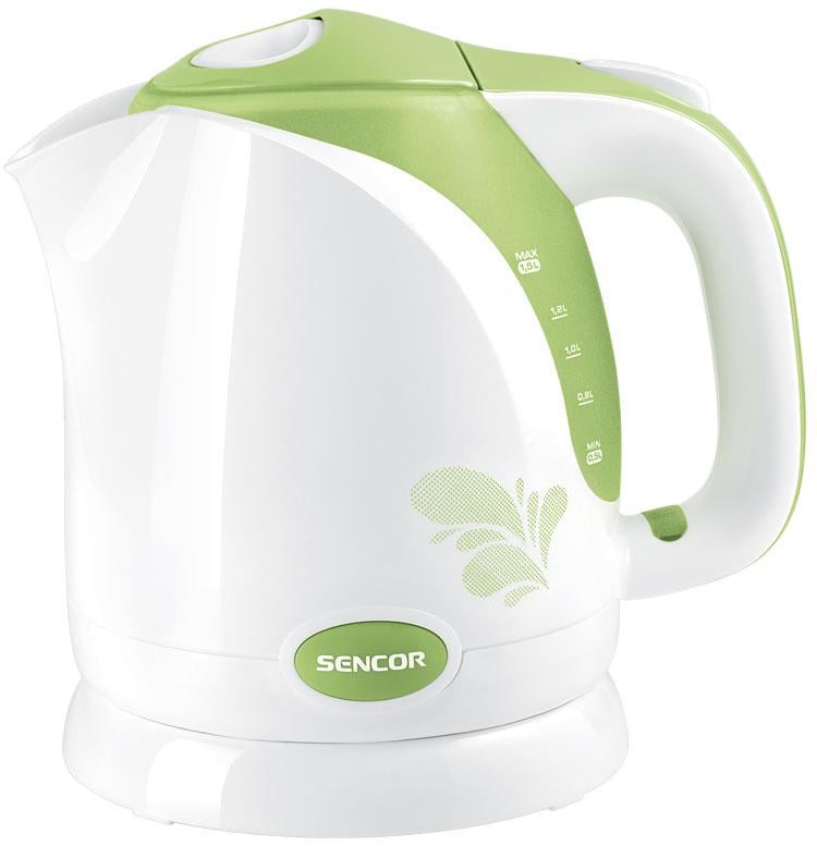 Електрочайник Sencor SWK 150 2000 Вт Біло-зелений (SWK1501GR) Електрочайник Sencor SWK 150 2000 Вт Біло-зелений (SWK1501GR)