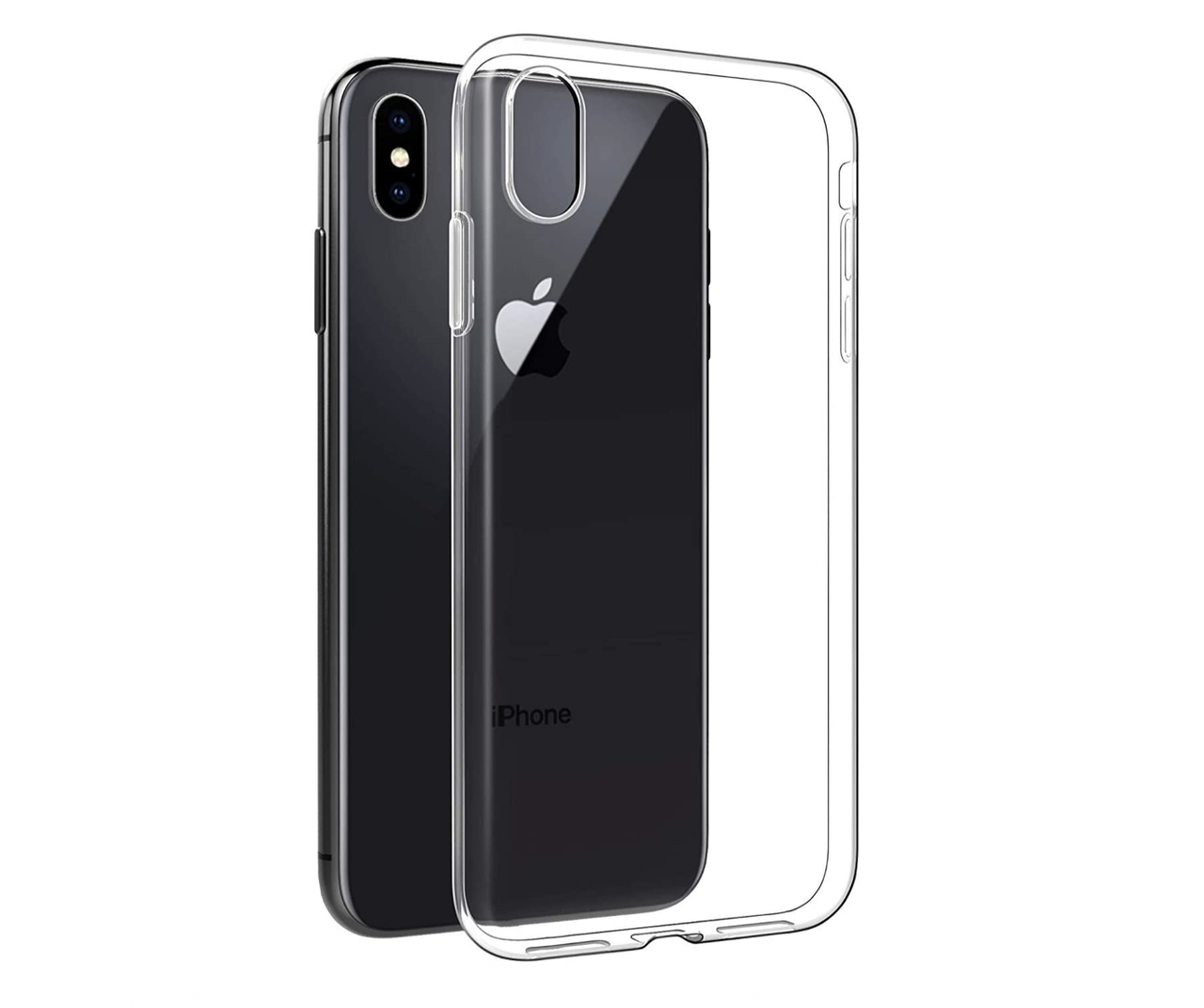 Чехол-накладка Apple Silicone Case for iPhone Xs , Clear