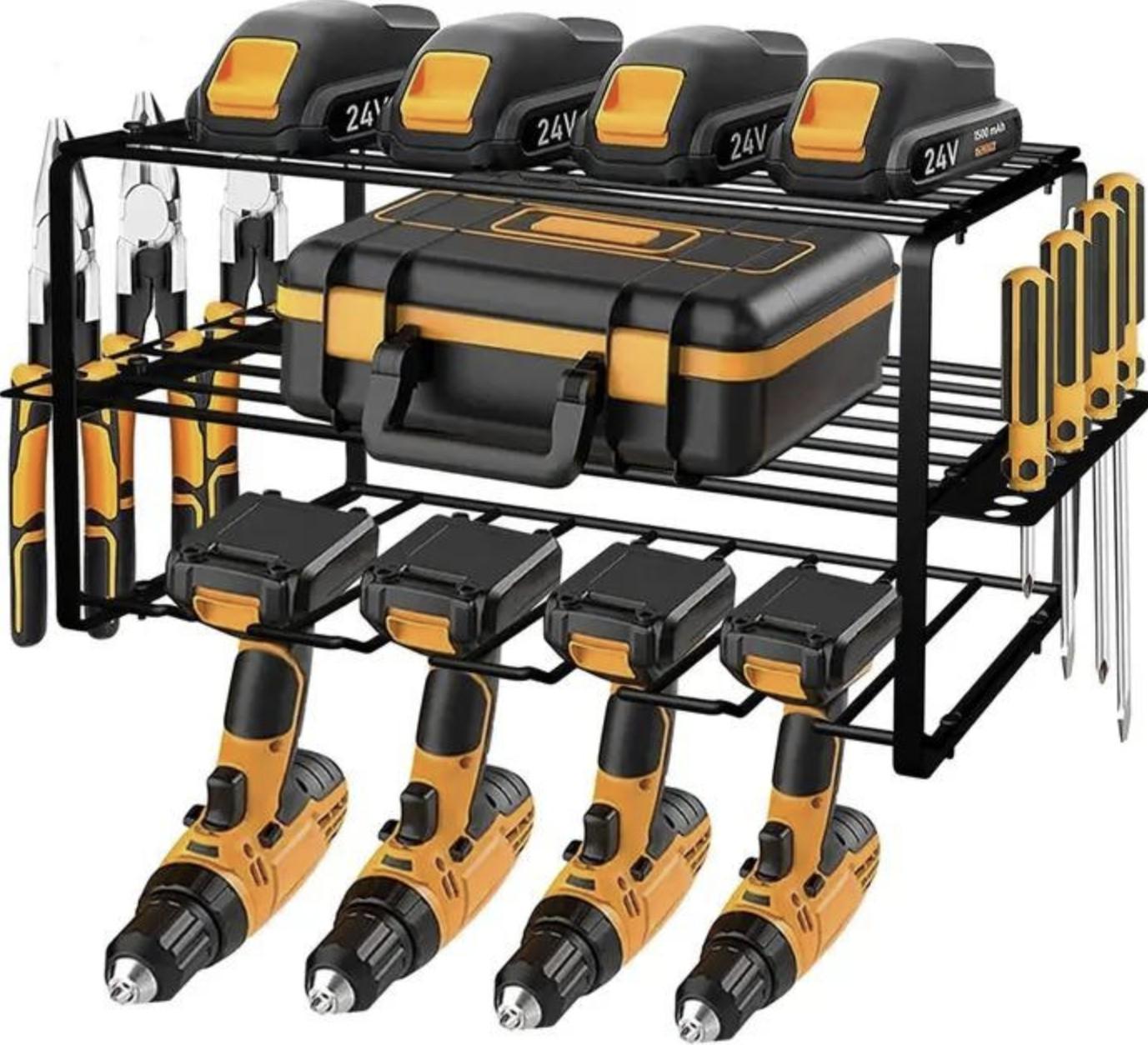 Организатор настенный для инструментов MZY ToolRack MZY-858 Черный (30636116) - фото 5 Организатор настенный для инструментов MZY ToolRack MZY-858 Черный (30636116) - фото 5