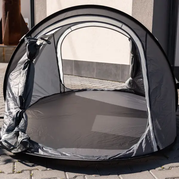 Намет Pop-Up двомісний з автоматичним каркасом 245х145х100 см Сірий - фото 7 Намет Pop-Up двомісний з автоматичним каркасом 245х145х100 см Сірий - фото 7