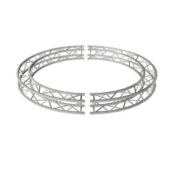 Круг из алюминиевых ферм АЛВИСС серии d-3 м (UL-300QBR)