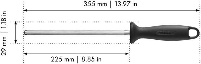 Мусат для заточки ножей Zwilling 23 см (32576-211-0) - фото 3