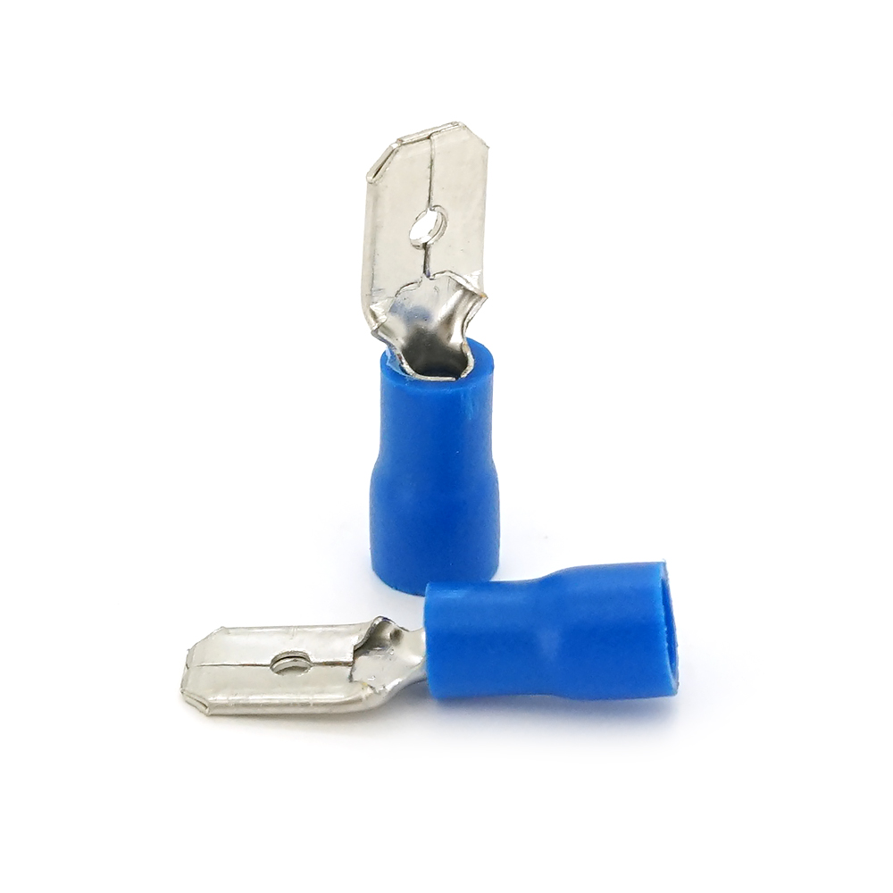 Роз'єм вібростійкий плоский MDD2-250 дріт 1,5-2,5 ізольований 15А латунь 100 шт. (YUT_V3217)