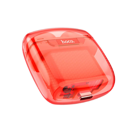 Наушники Bluetooth Hoco Clear Explore Edition EW15 Red - фото 2
