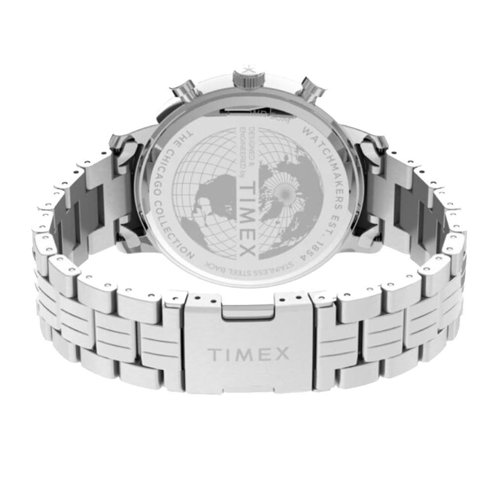 Наручные часы мужские Timex Chicago Chrono кварцевые Silver (Tx2v01600) - фото 2