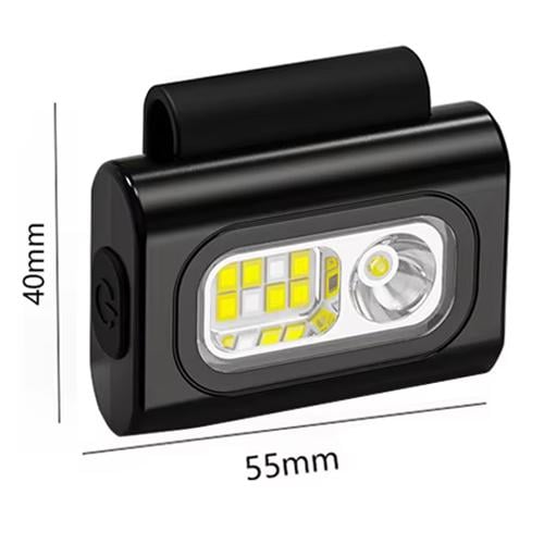 Фонарь налобный 505-XPE/8SMD Motion sensor USB-C Black (10896) - фото 5