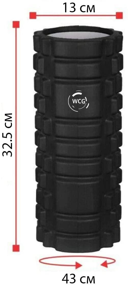 Масажний ролер-валик WCG K1 для спини/йоги та фітнесу Зелений (K1.1(g)) - фото 3 Масажний ролер-валик WCG K1 для спини/йоги та фітнесу Зелений (K1.1(g)) - фото 3