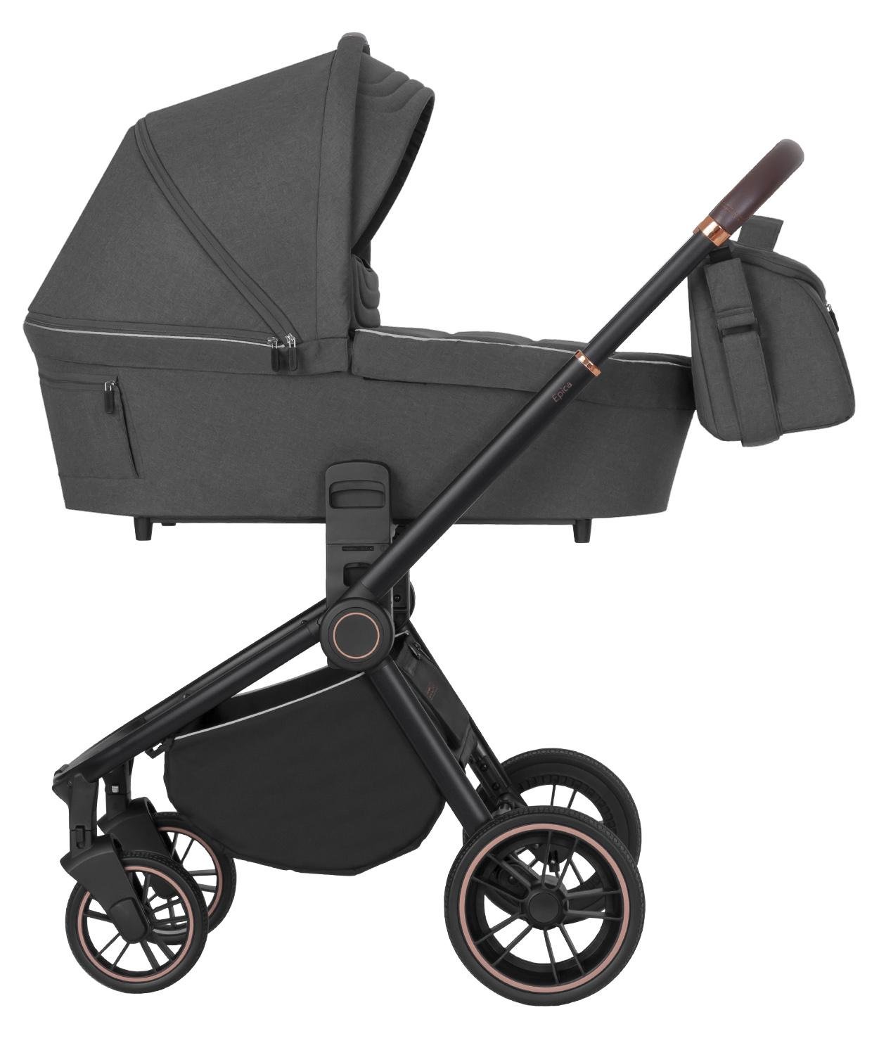 Коляска универсальная Carrello Epica 3в1 CRL-8511/1 Iron Grey