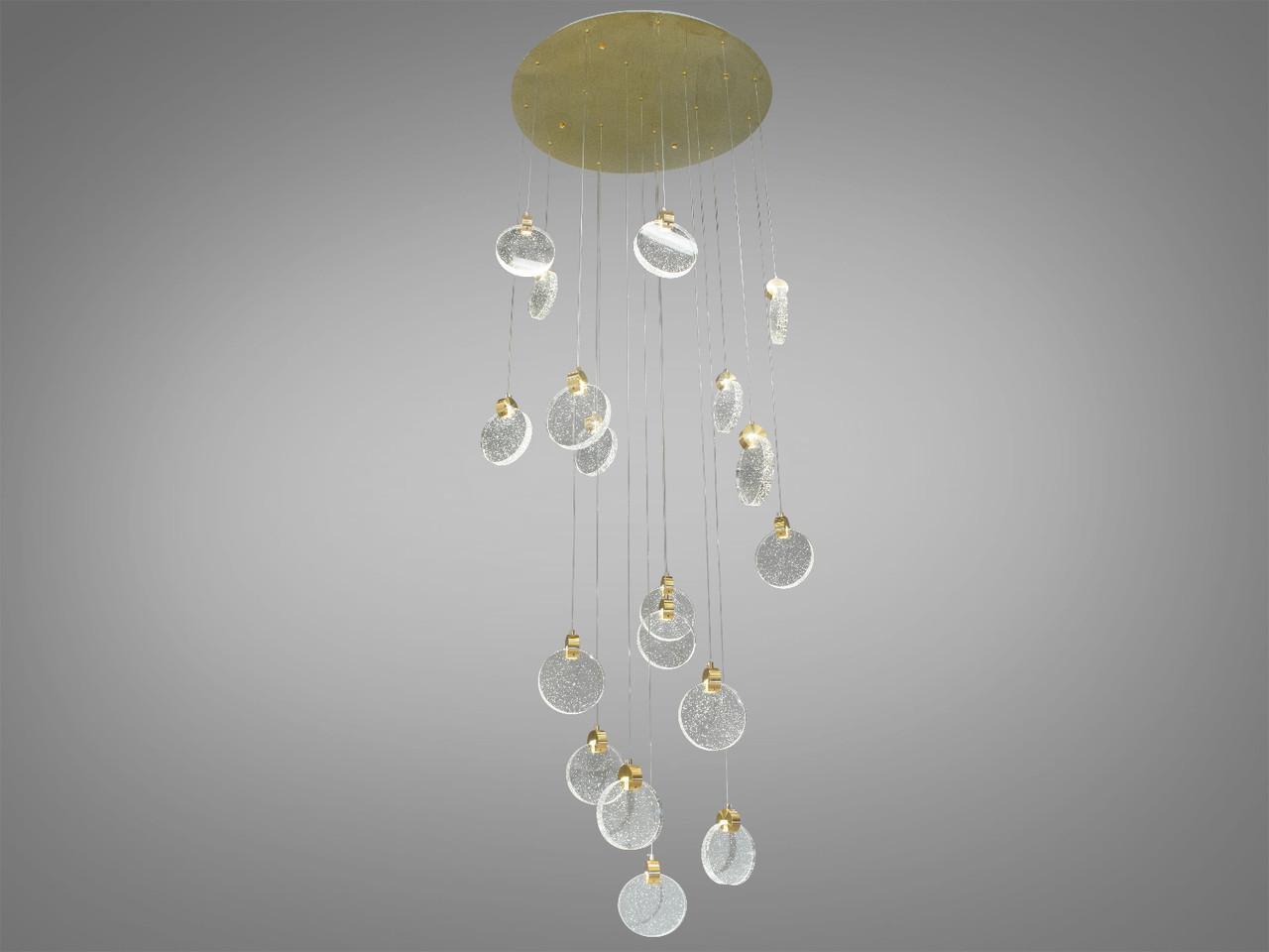 Люстра LED 3008/18G (2437588269)