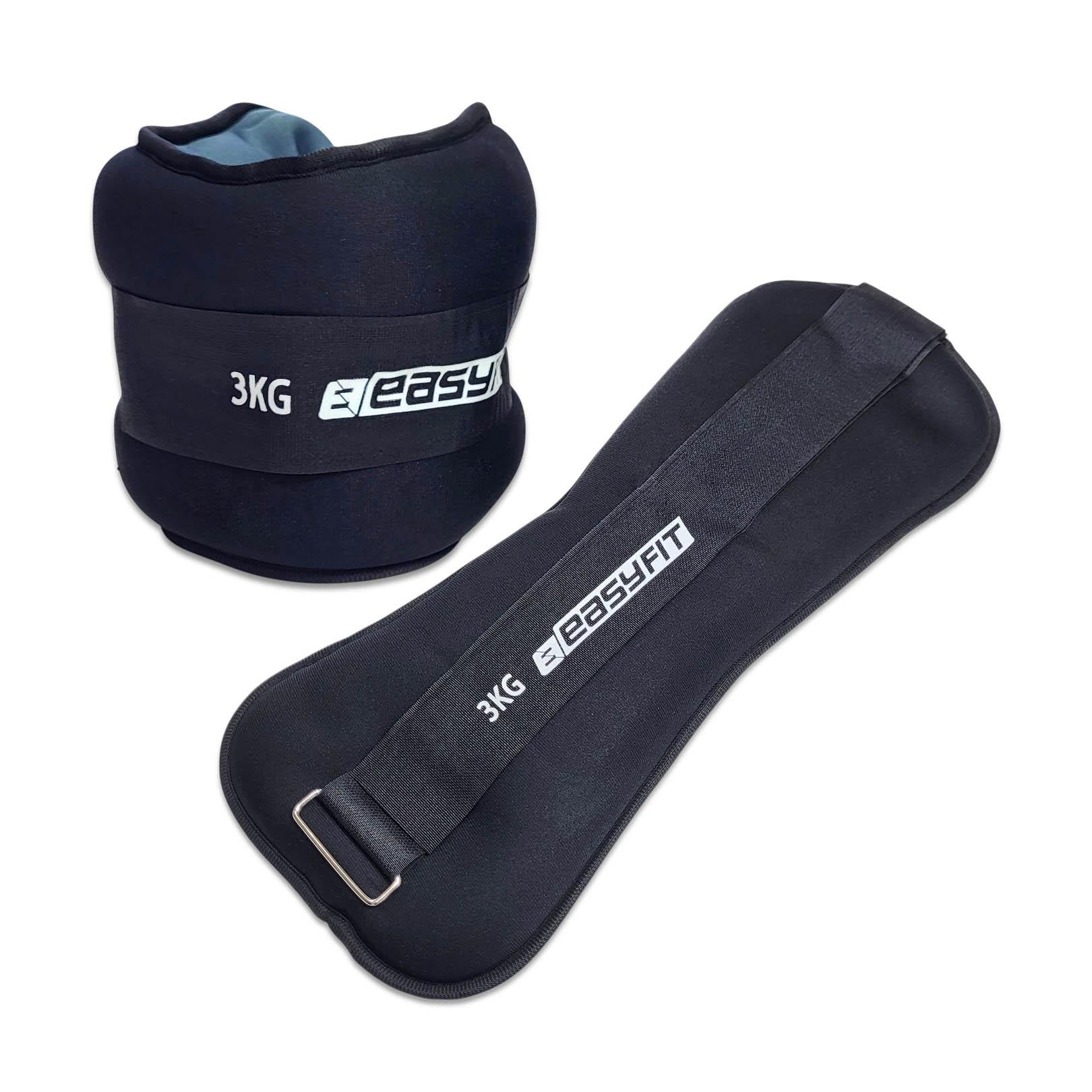 Утяжелители EasyFit Comfort для рук/ног 2 шт. 3 кг (EF-1030-BK)